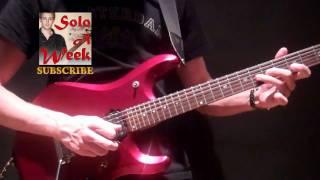 Avenged Sevenfold - Afterlife Guitar Solo LESSON - SoloAWeek 18 - Solo A Week 18