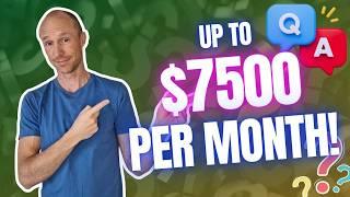 Make Money Answering Questions Online – Up to $7,500 Per Month! (5 REAL Options)