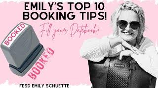 Top TEN tips for getting Mary Kay Appointments Booked!