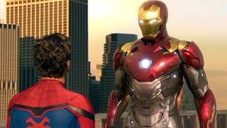 Iron Man Takes Spider-Man's Suit Scene - Spider-Man: Homecoming (2017) Movie CLIP HD