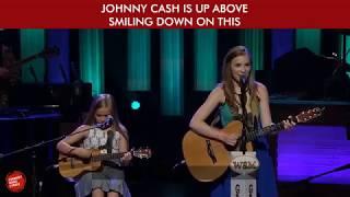 Ring of Fire (with Lyrics) - Lennon and Maisy Stella