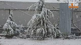 HEAVY SNOWFALL IN JAMMU KASHMIR ANANTNAG | WEATHER UPDATE | NEWS9