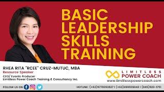 Basic Leadership Skills Training 07.16.20