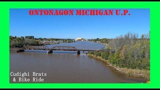 Ontonagon Michigan U.P. ~ Cudighi Brat & Bike Ride