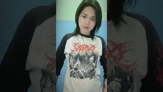 Ms. Matsu Jah  Okasan Production  spotted reppin the exclusive Ominous  x Sagrado PHDM  Raglan Merch