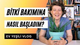 Vlog: Bitki Bakımına Nasıl Başladım? | Ev Yeşili Kuruluş & Eğitimler