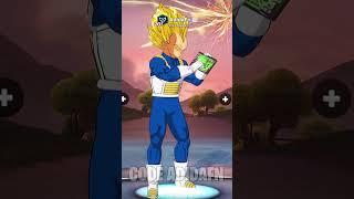 Goku turn into VEGETA and REVERSE Cleanest Transitions#goku #dbz
