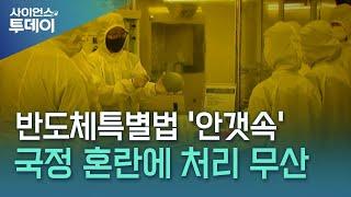 탄핵 정국에 밀린 '반도체특별법'...지연된 지원 / YTN 사이언스