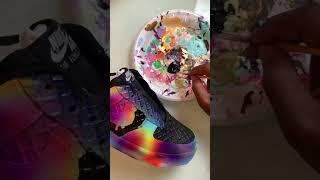 One of kind custom shoes #custom #sprinkles  #customshoes #shorts #shoebakery