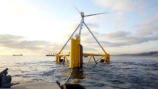 X1 Wind Installs Floating Wind Platform