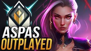 RADIANT players being OUTPLAYED - ASPAS | VALORANT HIGHLIGHTS