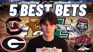 5 BEST BETS FOR COLLEGE BASKETBALL 3/4!