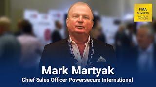 PowerSecure - Everything about FMA Summits from the quality of attendees to venue was first