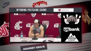 WSU Football: John Mateer Wyoming Postgame | 11/30/24