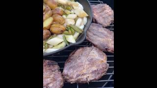 #iberico #nackensteak #steak #steakdinner #spargel #spargelrezept #spargelzeit #bbq #bbqqueen