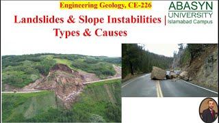 Landslides​​ & Slope Instabilities​ | Types & Causes