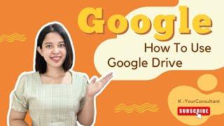 Google Drive Tutorial for Beginner