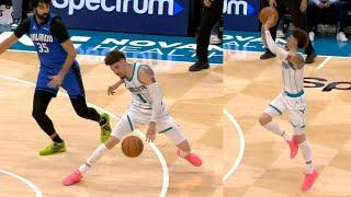 LaMelo Ball is crazy trying new moves like it's the playground 