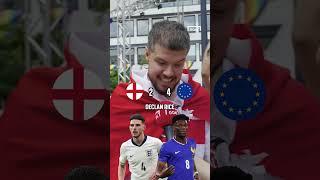 ARDA GULER or PHIL FODEN?  ENGLAND v EUROS FOOTBALL CHALLENGE #shorts