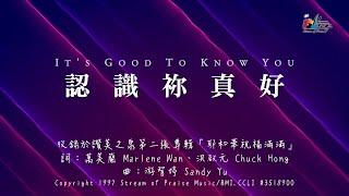 【認識祢真好 It's Good To Know You】官方歌詞版MV (Official Lyrics MV) - 讚美之泉敬拜讚美 (2)