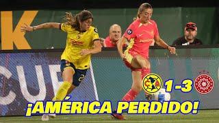 AMÉRICA VIVE PESADILLA EN OREGON FASE DE GRUPOS CONCACHAMPIONS FEMENIL  EN ZONA FUT