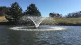 Aerating Fountain at Christian Klay Winery near Uniontown PA