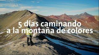 5 días caminando a la montaña arcoíris de Perú!! | Alan por el mundo Perú #17