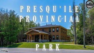 [4K] Presqu'ile Provincial Park | Brighton, Ontario Canada | Virtual Bike Ride | Soft House