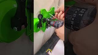 Convenient auxiliary tools for drilling holes in ceramic tile walls