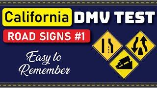 Road Signs Practice Test #1 - California DMV Written Test 2024