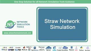 Straw Network Simulation | Straw Network Simulation Projects