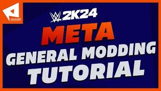 (WWE 2K24) HOW TO INSTALL MODS, GFX, RENDERS USING META'S EASY CHARACTER INSTALLER WITHIN MINUTES!