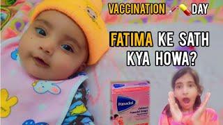 Today is Fatima's Vaccination Day... #vaccination #surprise #panadol