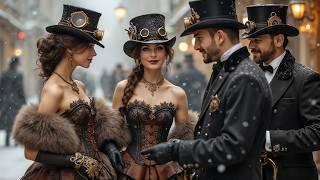 STEAMPUNK Christmas Magic - AI Short Film