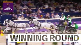 Bram blazes to glory in Mechelen!  | FEI Driving World Cup™ Mechelen