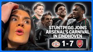 StuntPegg's experience of PSV 1-7 Arsenal... and CRAZY Dutch Carnival! 