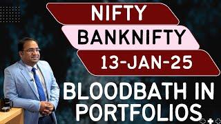 Nifty Prediction and Bank Nifty Analysis for Monday | 13 January 2025 | Bank Nifty Tomorrow