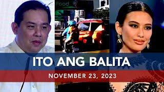 UNTV: Ito Ang Balita | November 23, 2023