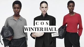 COS Winter Haul 2024 for Minimalists - Capsule Wardrobe Essentials | Helen Tsokana