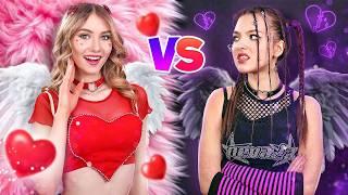 ¡Chica Buena vs Chica Mala en la Preparatoria! La Primera Vez que Me Enamoré