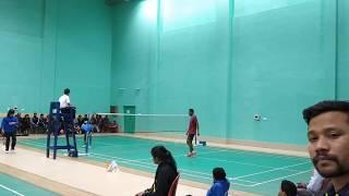 Inter IIT Badminton Semi Final, Roorkee vs BHU, Part 1