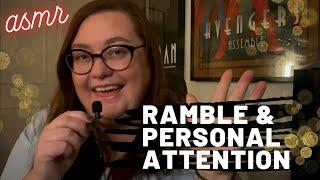 ASMR på svenska: Ramble + lite personal attention