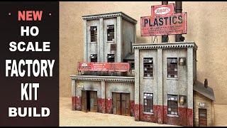 Building an HO scale factory kit!