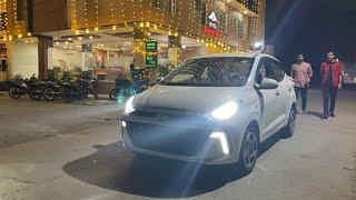 Best LED Lights For Car | Aozoom 180W LED lights | Hyundai Aura