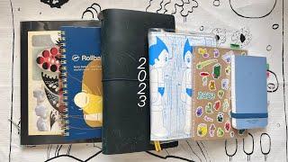 2023 Journal Lineup / How I use / Hobonichi, Traveler's Notebook, MUJI, Analogue Keeper