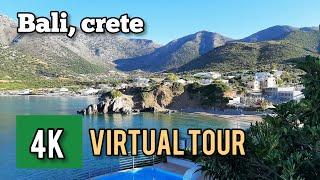 4K Virtual Tour To Bali, Crete, Greece