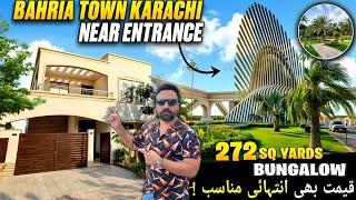 Lowest-Price LUXURY PARK-FACE Villa | Near Bahria Town Karachi,s ENTRANCE | Btk Stories