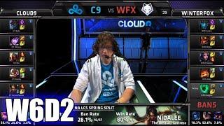 Cloud 9 vs Winterfox | S5 NA LCS Spring 2015 Week 6 Day 2 | C9 vs WFX W6D2G2 VOD 60FPS