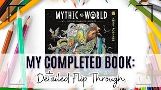 My Completed Book | Mythic World by Kerby Rosanes | Detailed Final Flip Through