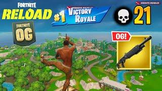 Fortnite Reload | High Kill Solo vs Duos OG Gameplay (Keyboard & Mouse)